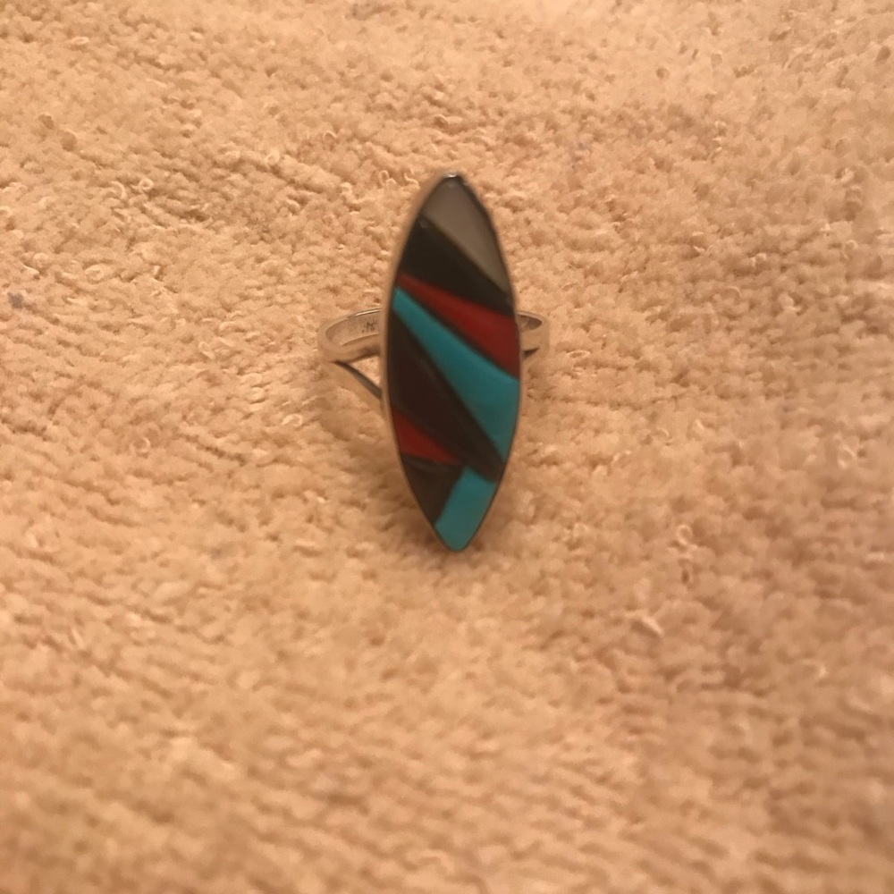 Native American Statement Ring - image 3